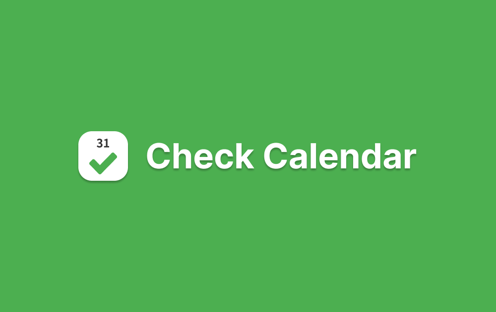 Check Calendar iPhone, Android app for tapping and recording on the